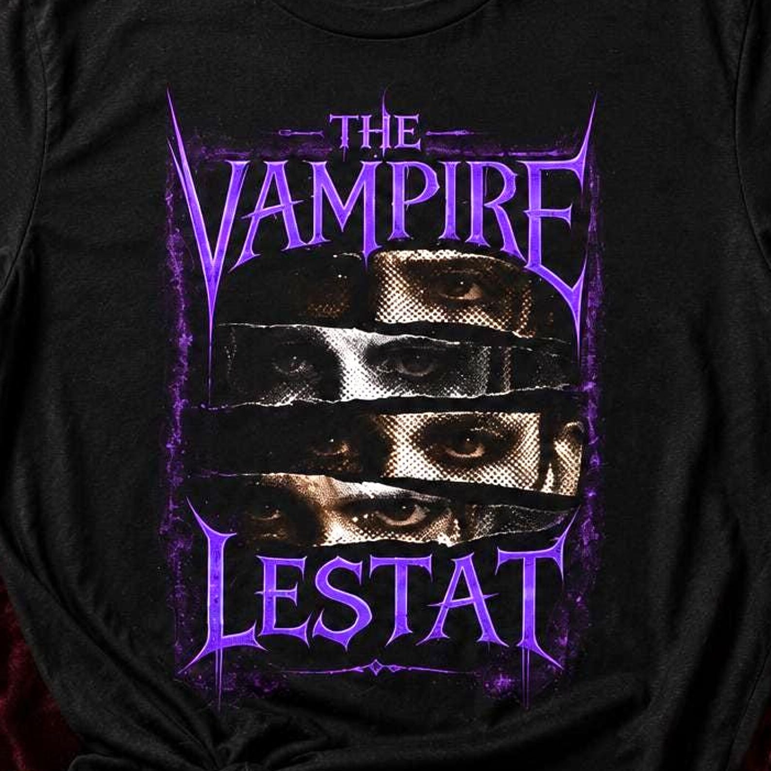 Vintage Gothic Vampire King Shirt | Dark Romantic Horror Tee | Immortal Night Lord Graphic T-Shirt | Gothic Fantasy Apparel M