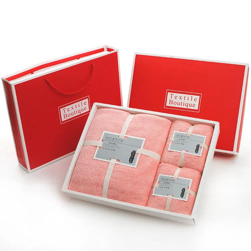 Towel and Bath Towel Gift Set for Opening, Store Celebration, Event Gifts, Wedding Customers, High End Cotton Towels