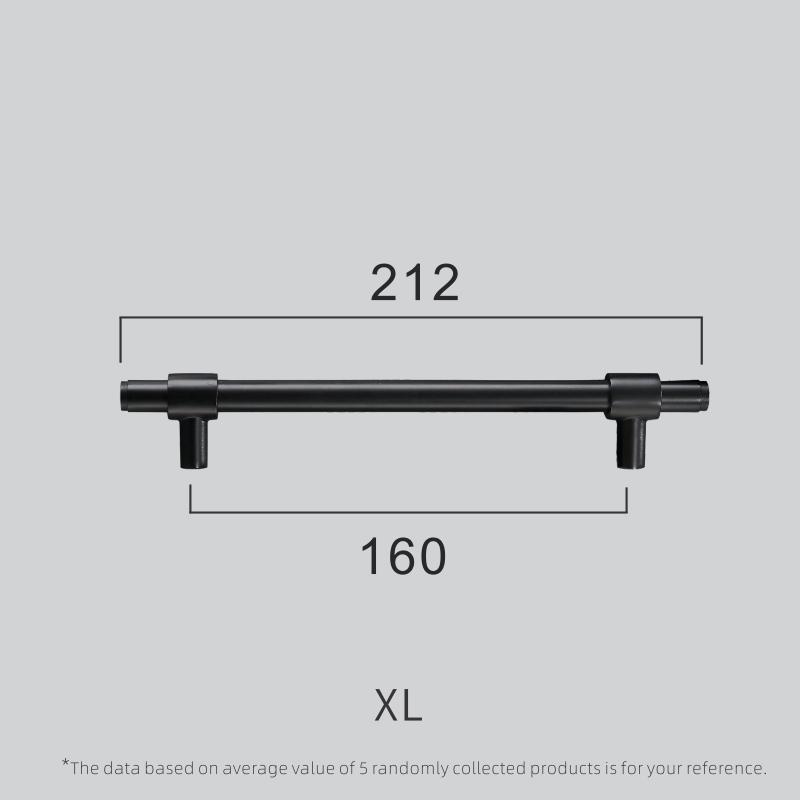 Dooroom Brass Furniture Handles Black Gold Light Luxury Modern Nordic Drawer Wardrobe Dresser Long Cabinet Knobs Pulls