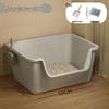 Lilang Semi-Enclosed Anti-Splash Cat Litter Box