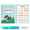 Children's All-English Recessed Groove Copybook: Letters, Numbers, Drawing for Ages 3-5 - Pen Control & Early Education