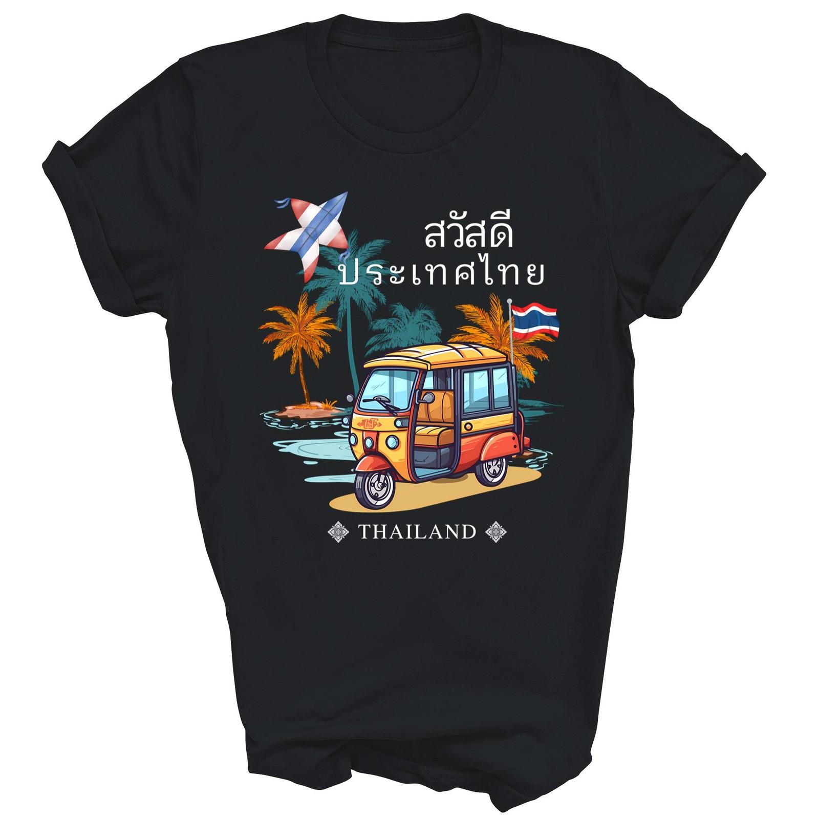 Thai Travel Vacation Sawasdee Thailand Unisex Shirt Gift T-Shirt XXXXL