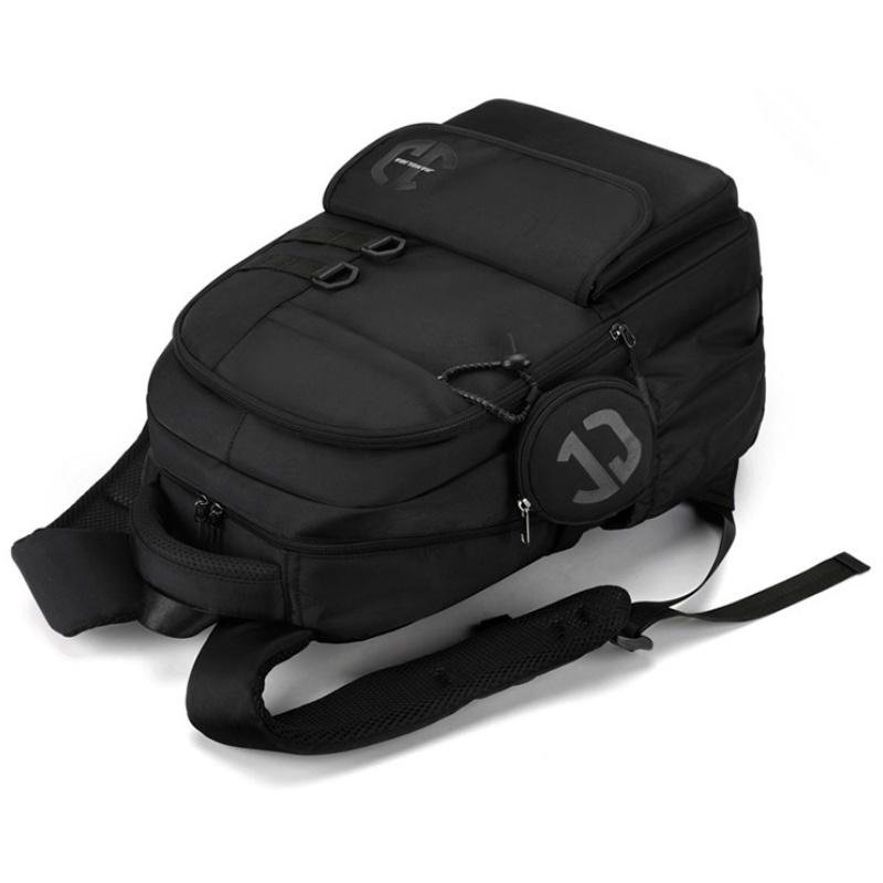 New High-end Nylon Junior High School Student School Bags College Boy Large Capacity Waterproof Travel Backpacks Lightweight Wear-resistant Rucksack