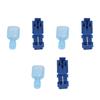 120Pcs T Tap Wire Connectors Self Stripping Quick Splice Wires Terminals MDFN2‑250