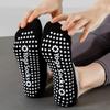 4 Pairs Yoga Socks for Women Bandage Pilates Non-Slip Grip Socks Backless Breathable Fitness Sports Ballet Dance Floor Socks