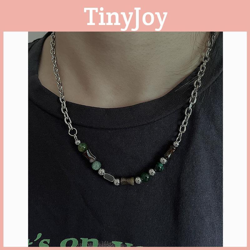 Modern Geometric Stainless Steel Cross Chain Necklace For Men And Women