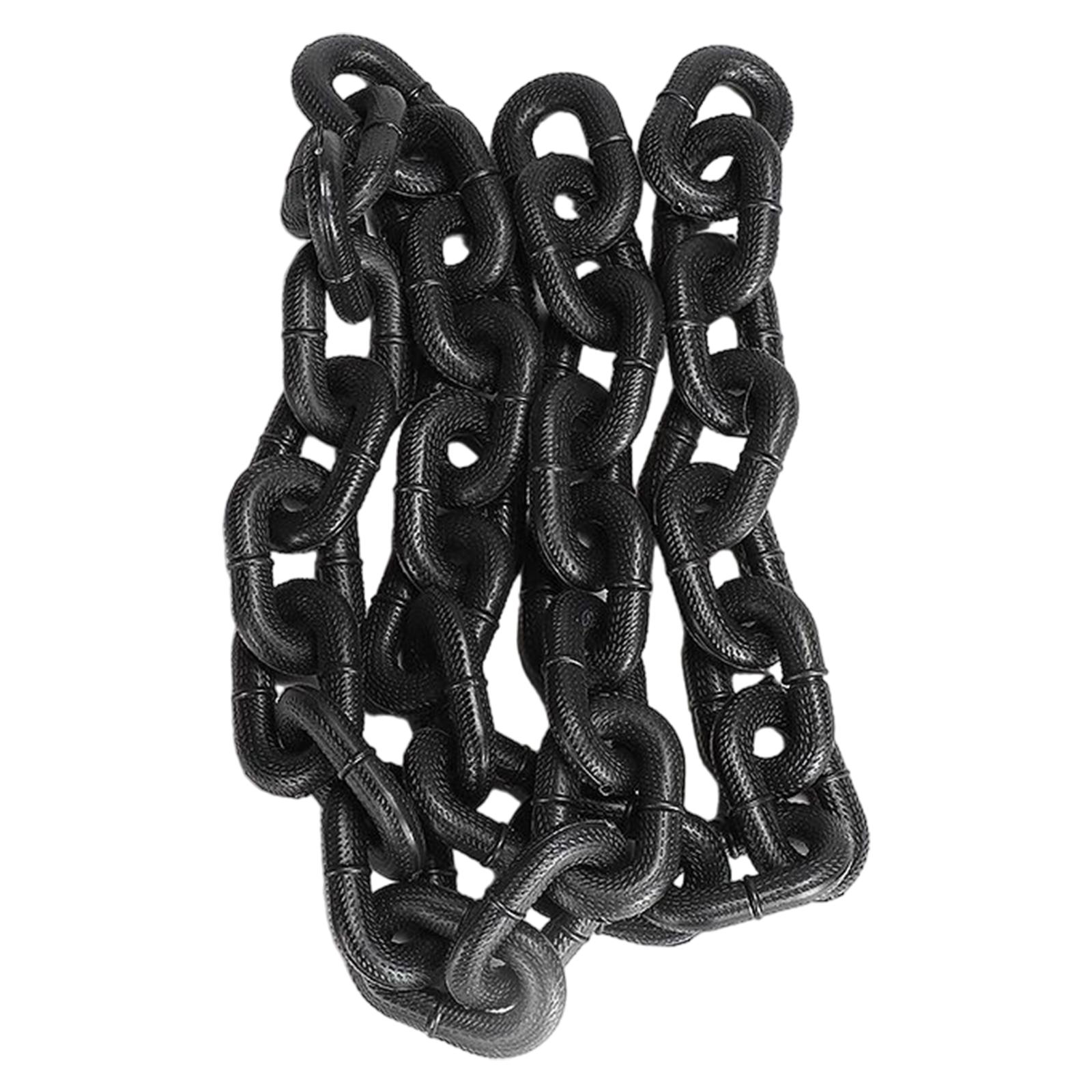 

Имитация железной цепи поводок для домашних животных для маленьких и средних собак легкий по весу поддельный железный цепной поводок для собак короткий видеореквизит 3