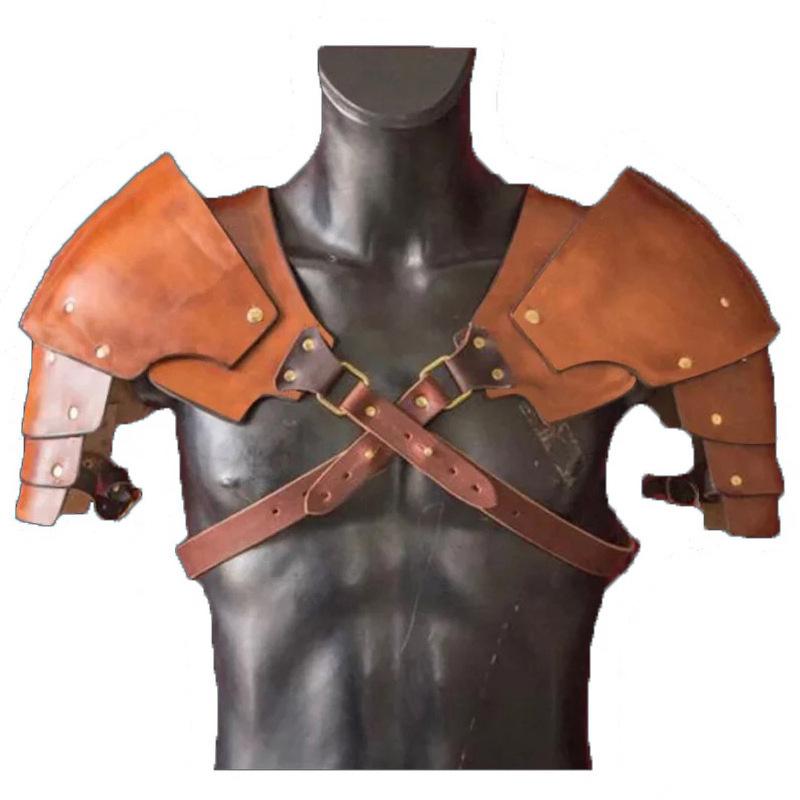 Medieval Viking Knight Pauldrons Cosplay Props