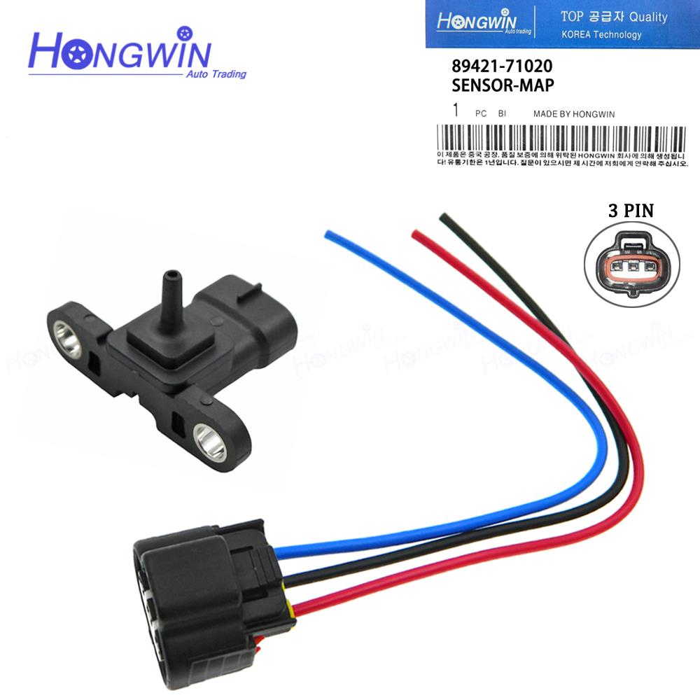 89421-71020 8942171020 Manifold Absolute Pressure MAP Sensor For Toyota Hiace 2.5 3.0 Hilux Landcruiser Prado Regius 0798007470