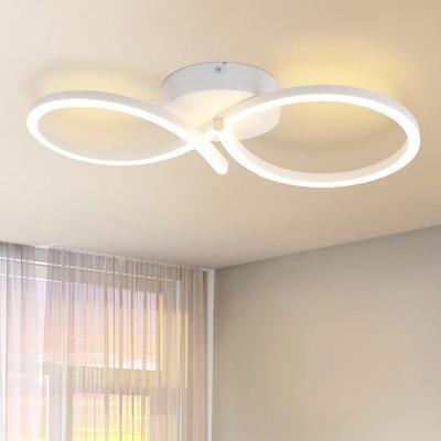 LED Ceiling Light - NETTLIFE - 24W 45 Cm - Warm White 3000K - Metal - Modern Scandinavian Design