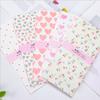20pcs Cartoon Envelopes Mixed Pattern Mailers Paper Envelopes for Love Letters Striped DIY 19.5*9CM