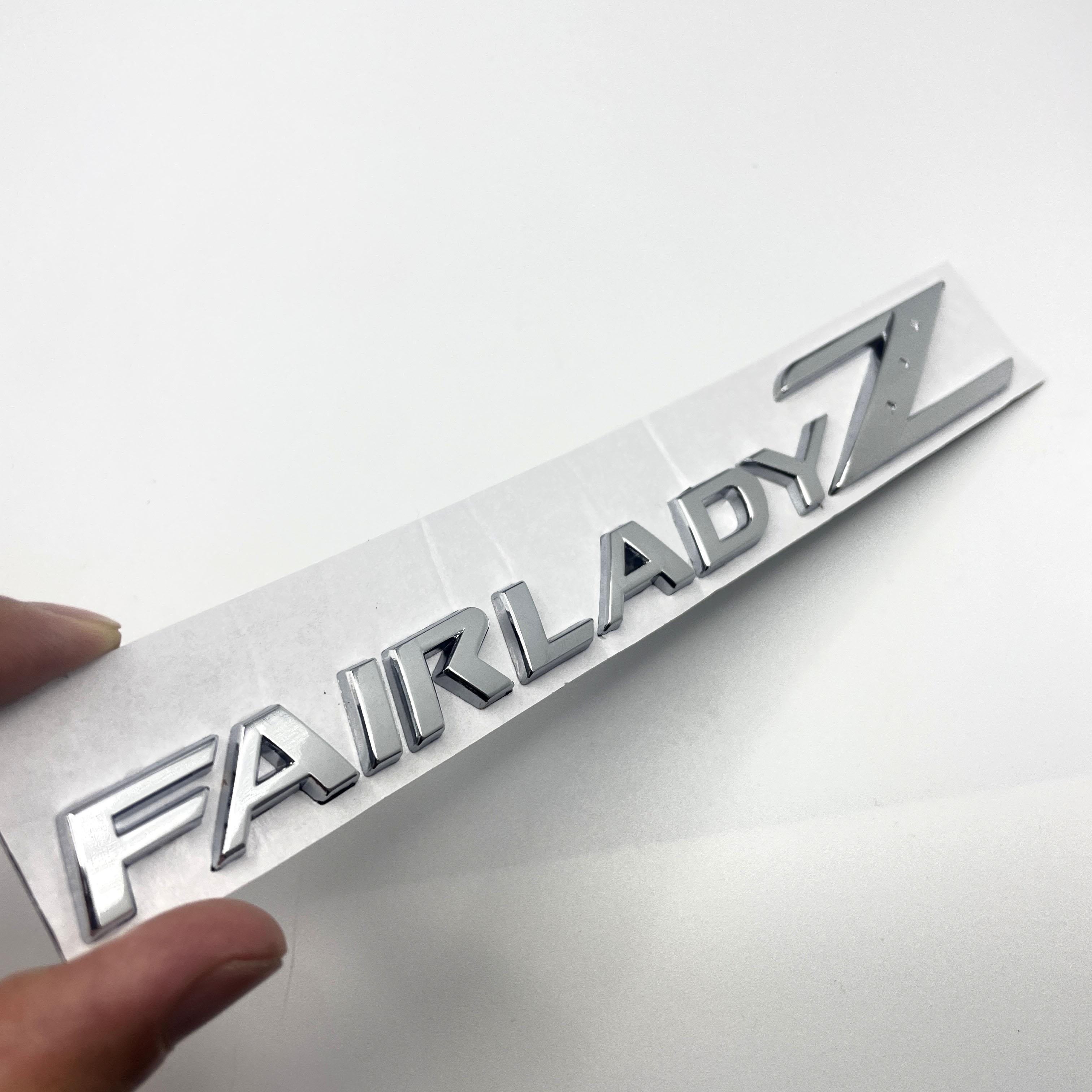 

1 шт. Наклейка на автомобиль с логотипом Z Эмблема на решетку радиатора Капот Багажник Задняя наклейка Аксессуары для стайлинга Для 350Z 370Z Наклейки FairladyZ-Silver