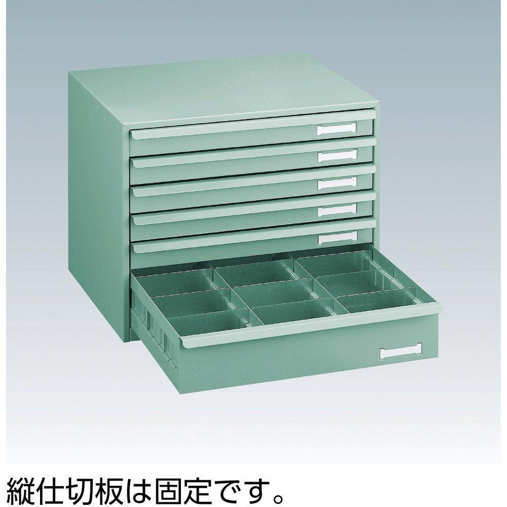 TRUSCO Tabletop Tool Case Wide 6 Tiers 384X327XH327 DT-L1S5