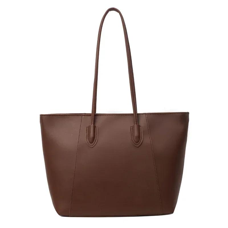 Luxury lightweight zipper sewing bag women's shoulder bag PU high-end fashion   new