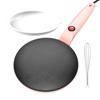 Portable Electric Spring Roll Wrapper Maker, Non-Stick Constant Temperature Crepe Griddle for Duck Pancakes Household Breakfast Gift Machine