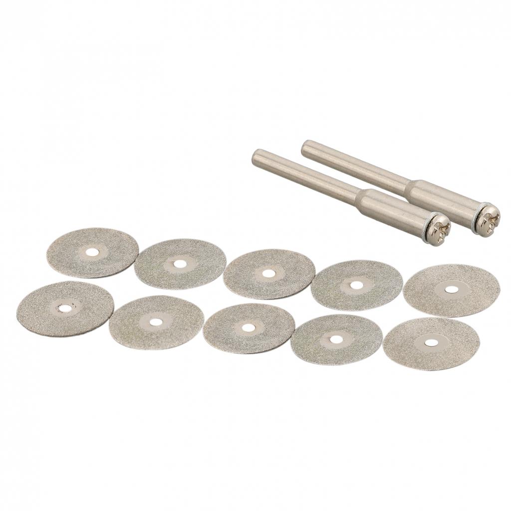 Thin and 10pcs Diamond Cutting Discs for Gem stones and Metal Cutting