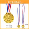 Children Plastic Gold Silver And Bronze Medal With Hanging Ropes For Sports Events And Party Gifts