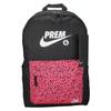 Polyester Backpack Regular Unisex Black Pink Multicolor Casual BA6430-010