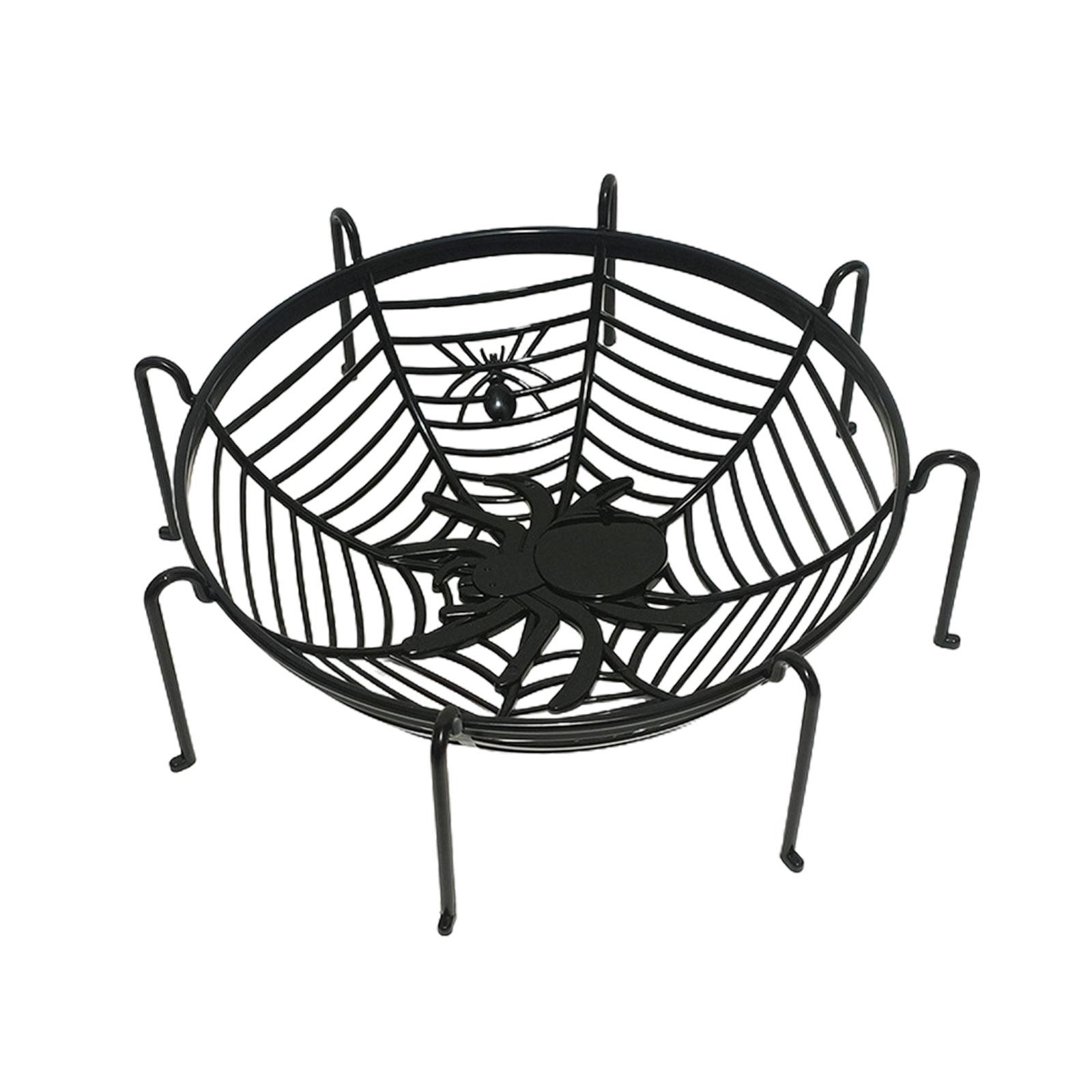 

Фруктовые чаши в форме пауков на Хэллоуин для сладостей и сладостей, держатели для фруктов в форме пауков на Хэллоуин, фруктовые корзины на Хэллоуин чёрный