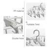 8/32 Sock Clip Multifunctional Sock Drying Clip Cloth Hanger Household Sock Drying Clip 12 Sock Clip Foldable Sock Drying
