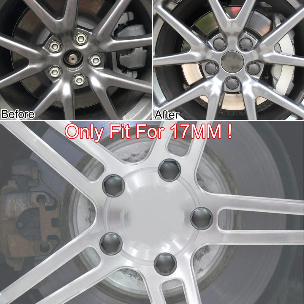 XUKEY Car Wheel Nut Cover Nut Cap Lug Nut Cap