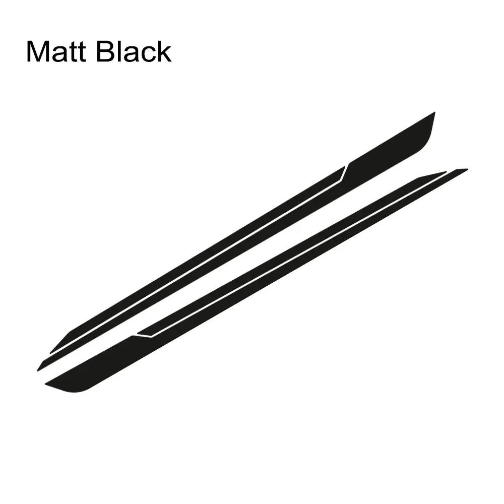 2PCS Car Long Striped Door Side Skirts Stickers Car Vinyl Decals Car Body Decoration Stickers Accessories For Skoda Fabia MK3