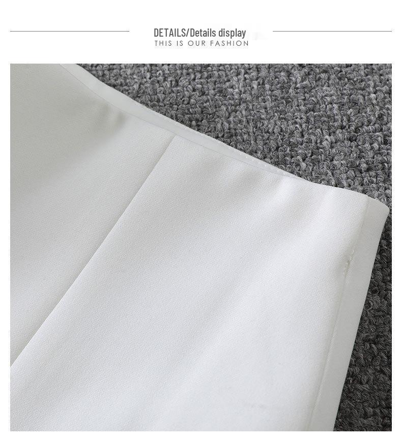 High Waist Black A-Line Skort - Spring/Summer 2022 Fashion Anti-Exposure Versatile Design