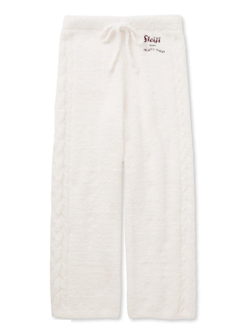 

Gelato Pique Steiff Пудровые Аранские Длинные Брюки PWNP235002 CRM Свободный Размер Женские