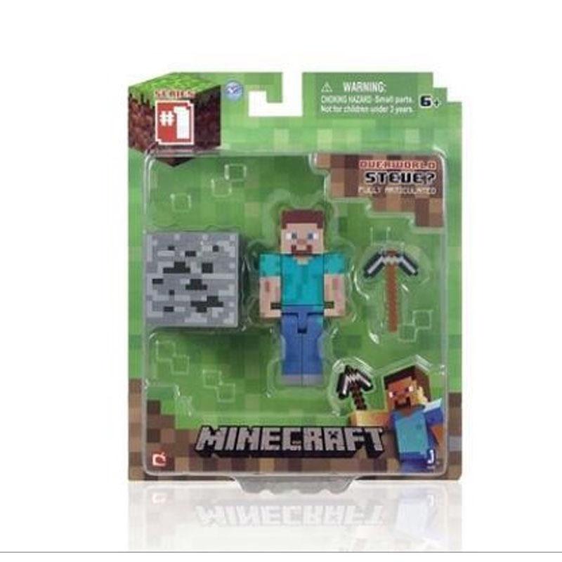 Minecraft Puslespils Actionfigurer Samling Høj Kvalitet Boligdekoration Og Gave Til Spillere
