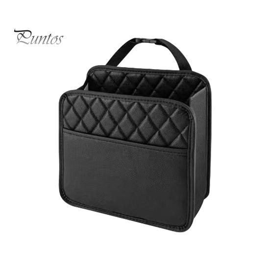 

Большой вместительный органайзер для автомобильного сиденья, подвесная сумка, водонепроницаемый универсальный простой монтажный мешок для мусора, органайзер для салона автомобиля, коробка чёрный