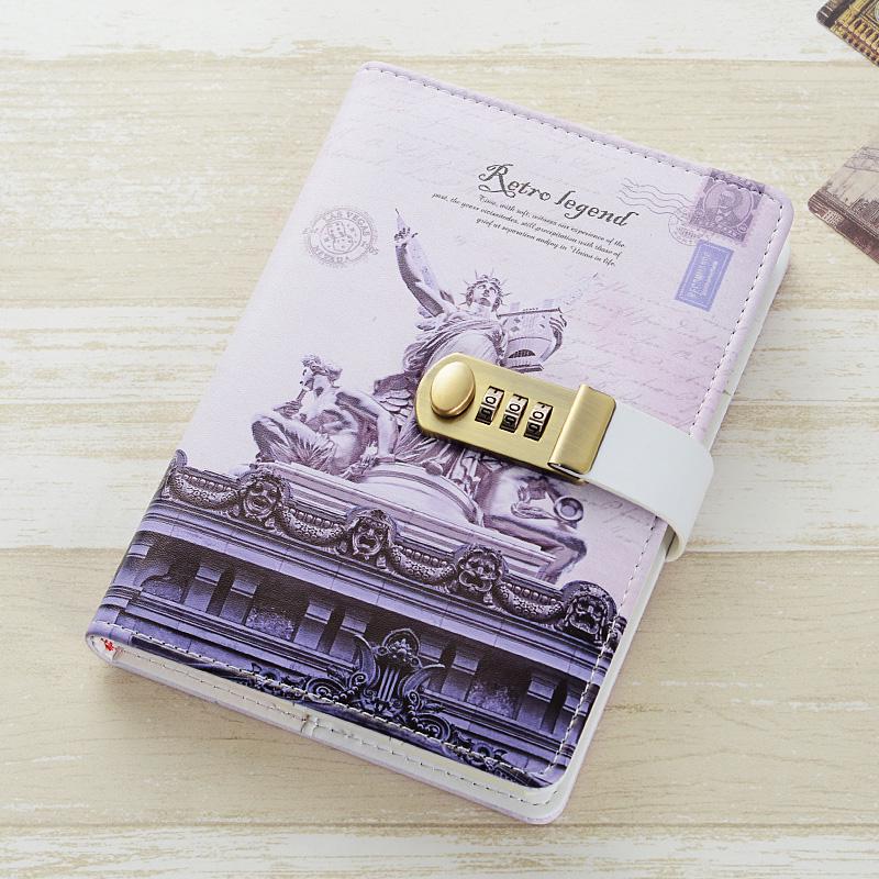 Password-Locked Diary & Journal Planner - Thick Pages, Ideal Gift