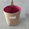 1Pc Mini Storage Basket, Wall Hanging Organizer for Fruits & Vegetables, Multipurpose Basket for Home Decor & Sundries Storage