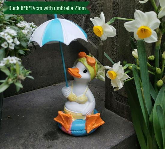Outdoor Garden Duck Ornaments for Yard, Villa, Courtyard, Balcony, and Landscaping Decor