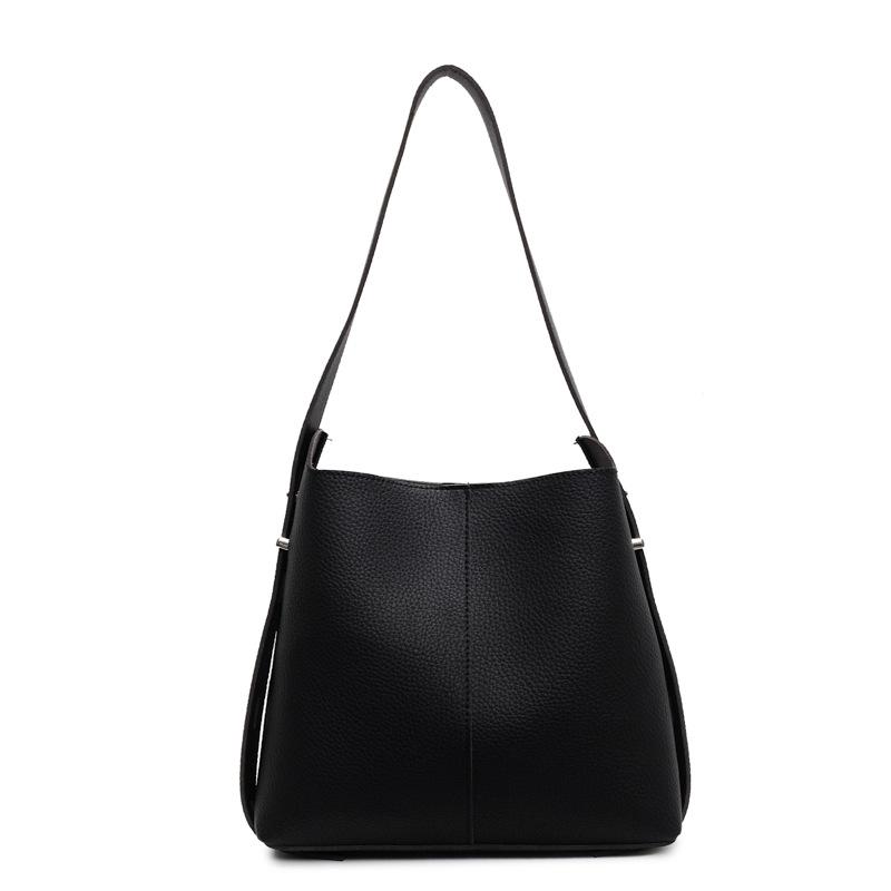 Retro Commuter Armpit Large-capacity Bag Women's New Spring and Summer Fashion Crossbody Bucket Bag Shoulder Bag
