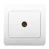 European Style TV Socket - Russian/German Euro Standard ABS Panel Wall Outlet
