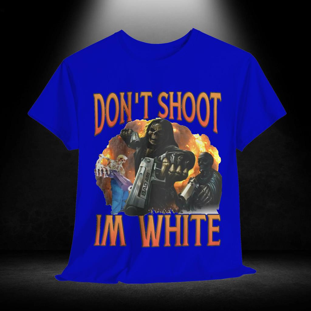 Funny Ironic Racist T Shirt Unisex Heavy Cotton Tee Sarcastic Humor Tops Novelty Offensive Graphic Clothing Anti Discrimination