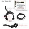 Easy Installation Bicycle Caliper Brake Set Fixie Bike Brake Set  DIY Bike Build