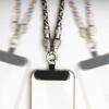 2-in-1 Handy-Lanyard PD 60W Ladekabel USB-C auf USB-C Kabel Crossbody Handy-Lanyard 7mm Dickes Seil Handy-Zubehör