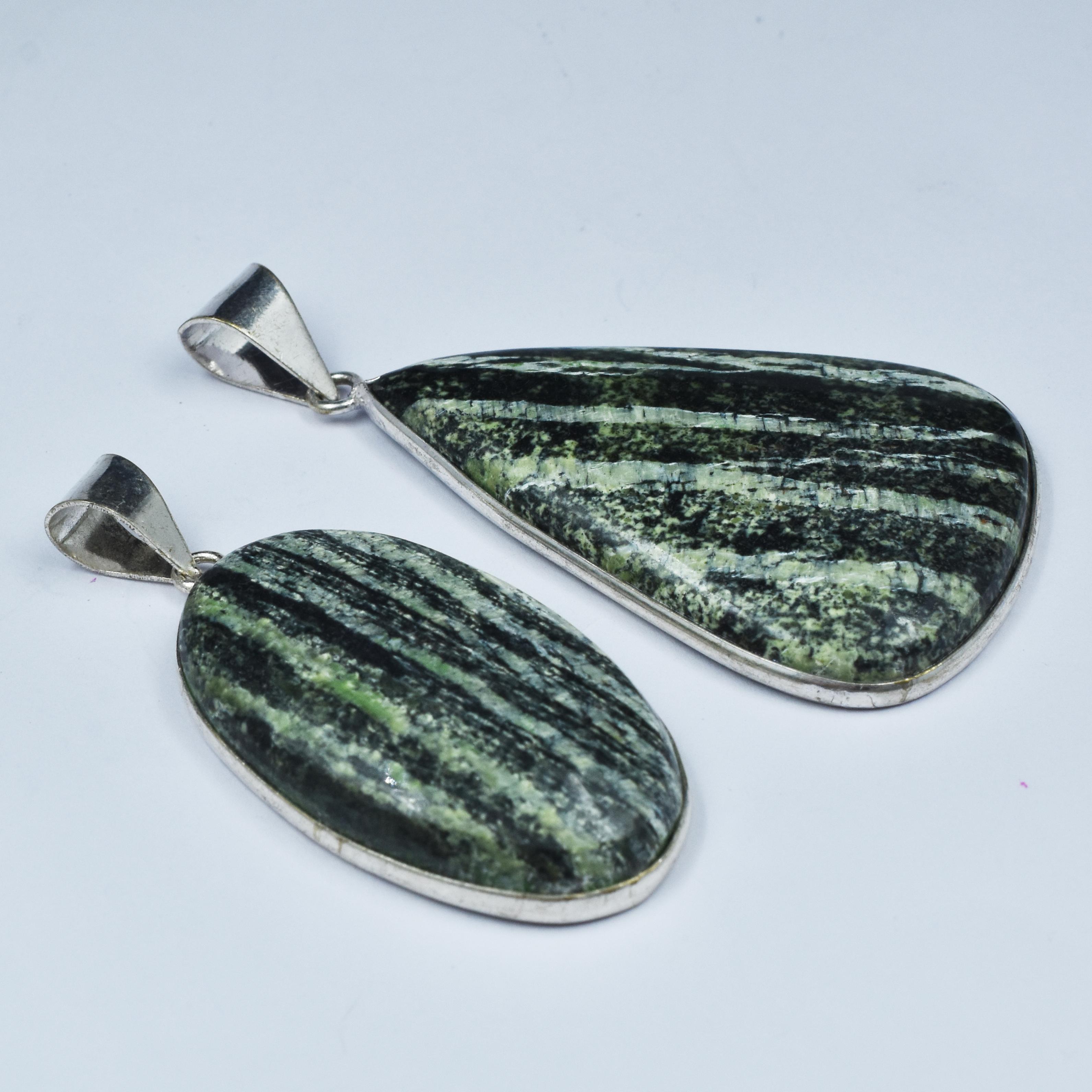 

Swiss Opal Oval-Pear Cut 116 Ct Pair Pendant Stone 925 Sterling Silver Gemstone my-331-k