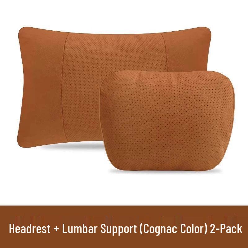 Suitable Headrest & Lumbar Pillow for 5, 7, I3, X1, X2, iX3, X4, X5 Series Car Interior