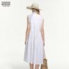 Teenie Weenie Women's Sweet Bow V-Neck Sleeveless A-Line Dress