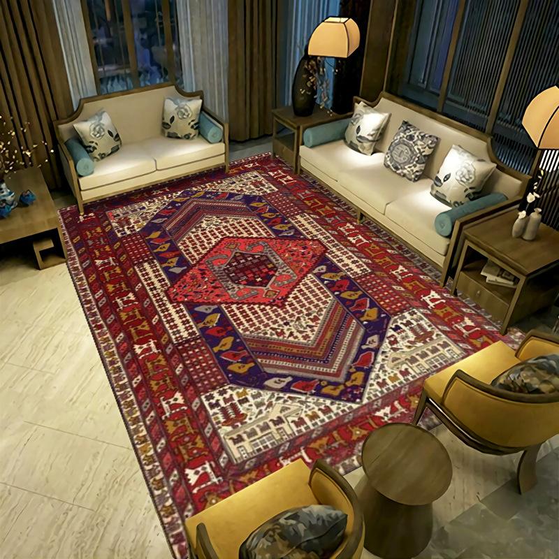 European Style Carpet Living Room Simple Coffee Table Sofa Bedroom Bedside Carpet Household Large Area Carpet