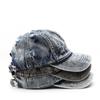 Boné de Baseball Jeans Vintage Desgastado Chapéu Lavado Desfiado para Homens Mulheres Streetwear Retrô Chapéu de Viagem