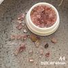Crystal Stone Nail Accessories 1 Box Mini Colorful Natural Stone Nail Charms Irregular For Diy Nails Decorations