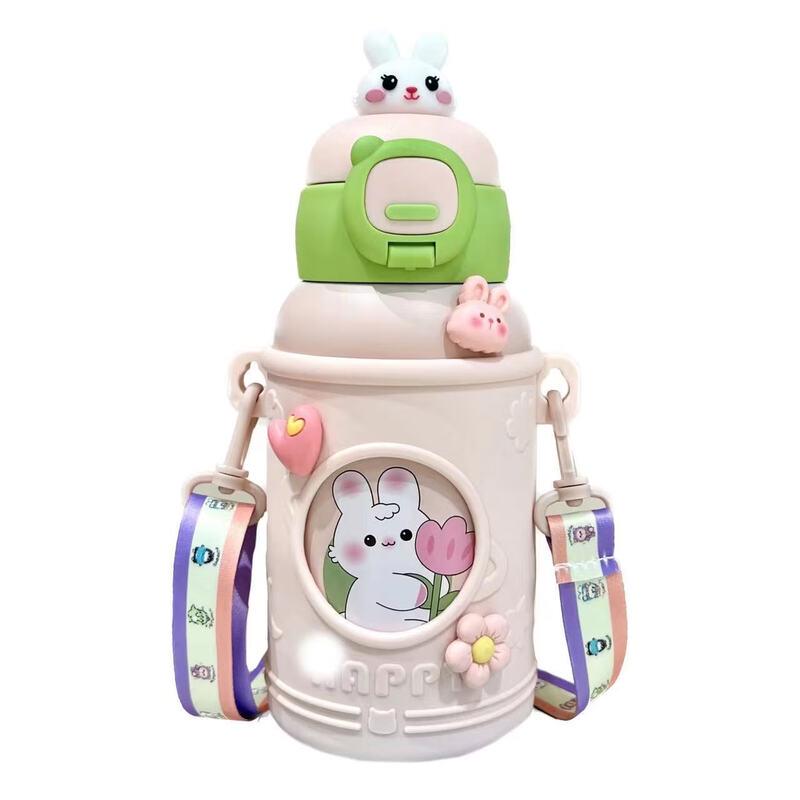 Children s Portable Insulated Straw Cup