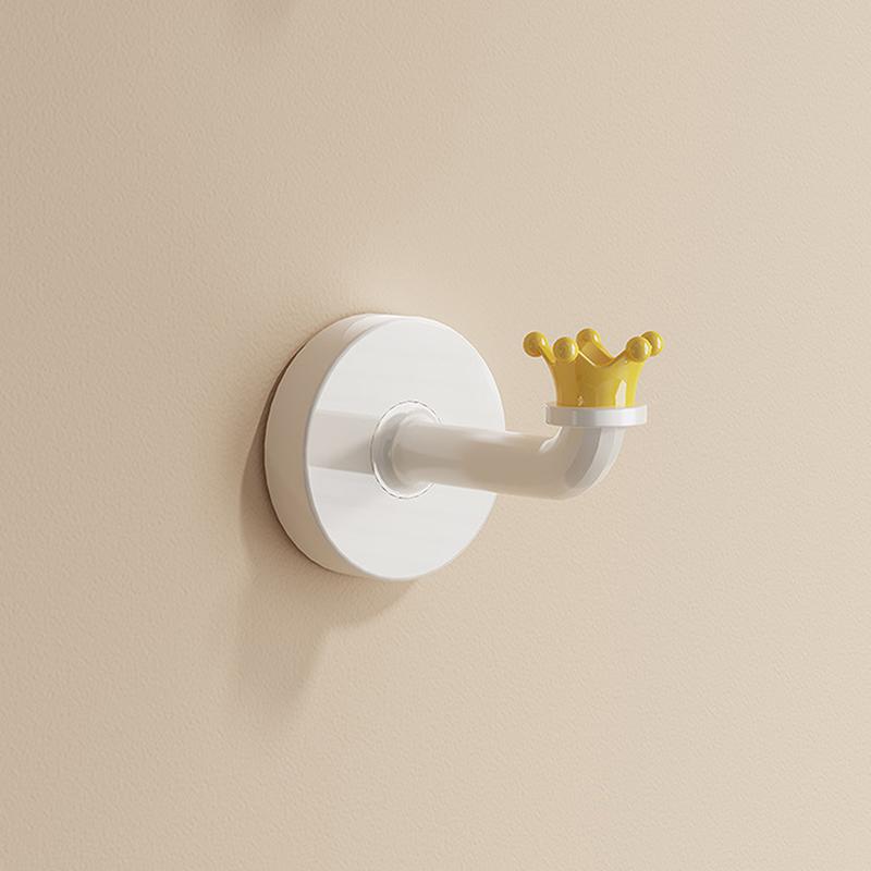 

Настенный держатель для резинок для волос в виде короны, многоцелевой органайзер для ювелирных изделий, ожерелий, браслетов, настенная вешалка для ключей с крючками short