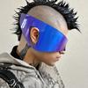 Y2K Future Technology Museum - Stilvolle Unisex-Brille, die Mode und Trend vereint