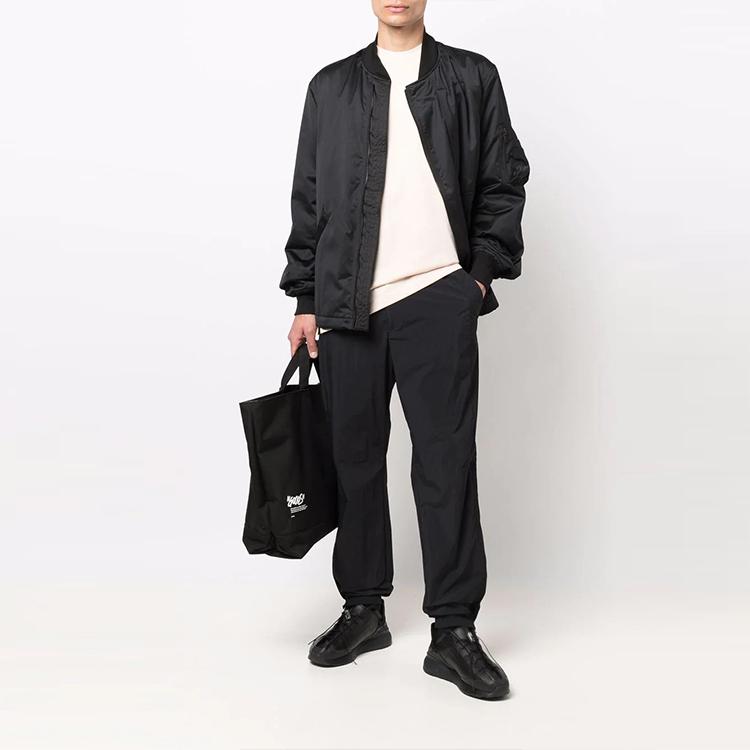 Y-3 FW21 Loose Fit Pilot Jacket Men Jacket Black HG8603