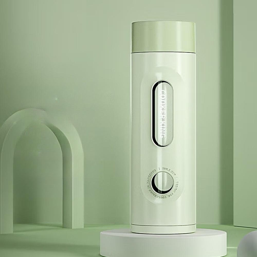 

COOKER KING420мл Термос Кружка Высокоборосиликатное Стекло Стакан для Воды Защита от Ожогов и Нескользкий Термо BPA Free Кампус Портативная Бутылка для Воды One size зелёный