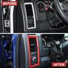 Left & Right Dashboard Air Conditioner Vent Frame Trim Cover for Dodge RAM 10-17